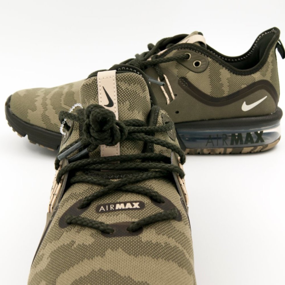 Nike Air Max Sequent 3 Premium “CAMO” size-8.5 New - Picture 6 of 8